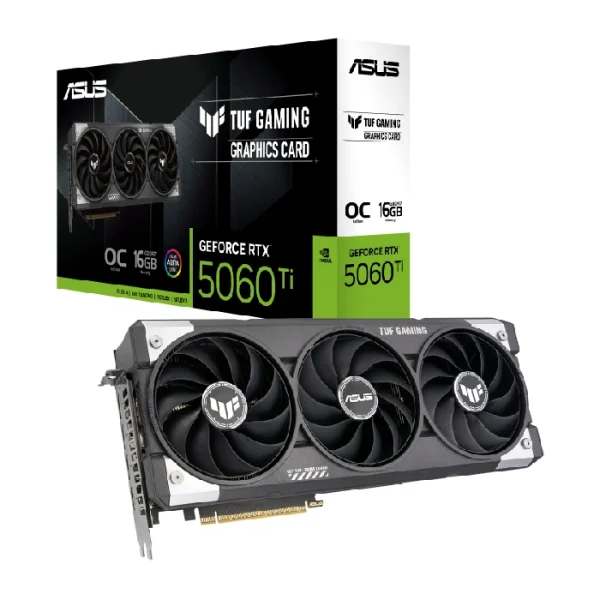کارت گرافیک ایسوس مدل TUF Gaming GeForce RTX 5060 Ti 16GB