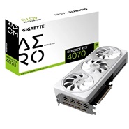 کارت گرافیک گیگابایت سفید GeForce RTX 4070 AERO OC 12GB White